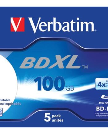 Verbatim Bd-        100 Gb Lagringsmedie