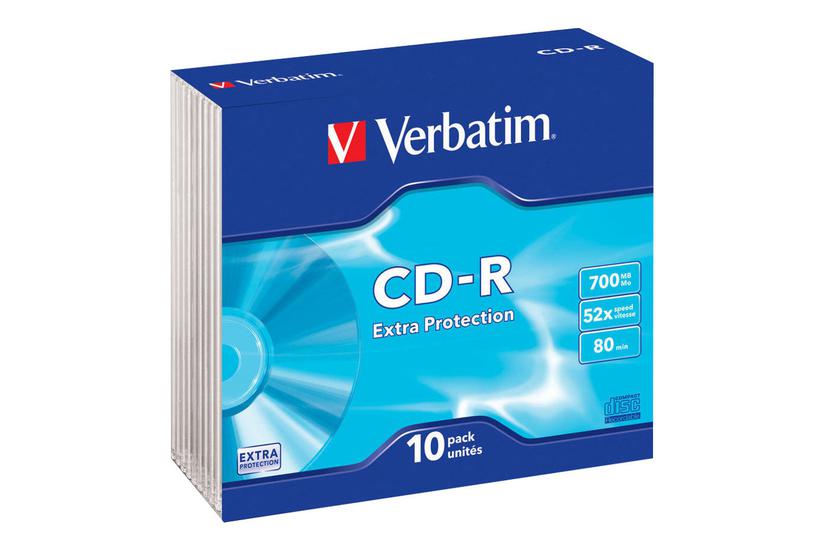 Verbatim Cd- 10 700 Mb Lagringsmedie
