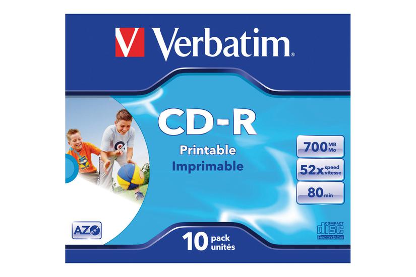 Verbatim Cd- 10 700 Mb Lagringsmedie