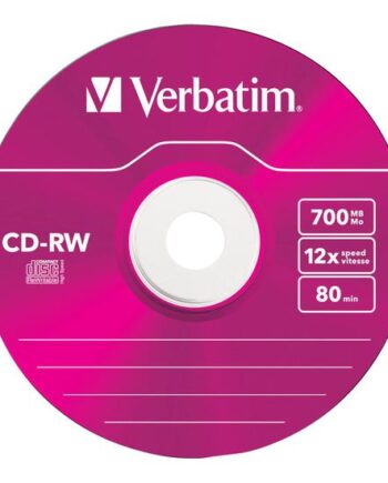 Verbatim Datalifeplus Hi-speed Cd-rw     700 Mb Lagringsmedie
