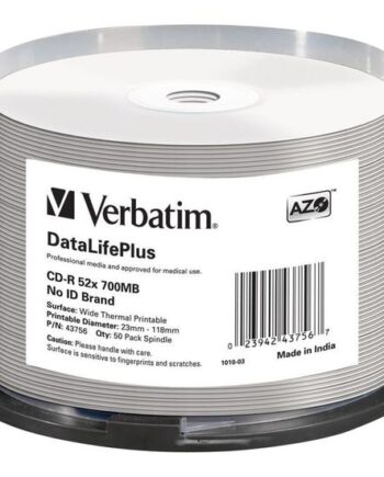 Verbatim Datalifeplus Professional Cd-    50 700 Mb Lagringsmedie