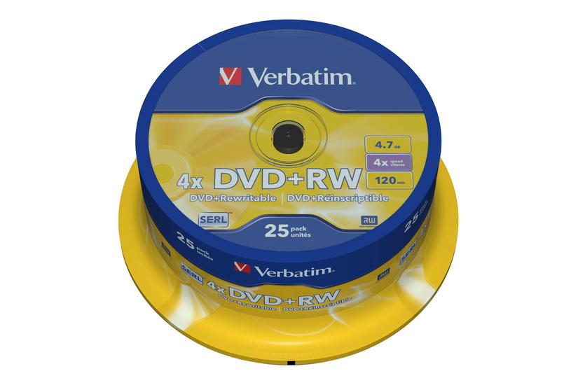 Verbatim Dvd Rw 25 Gb Lagringsmedie