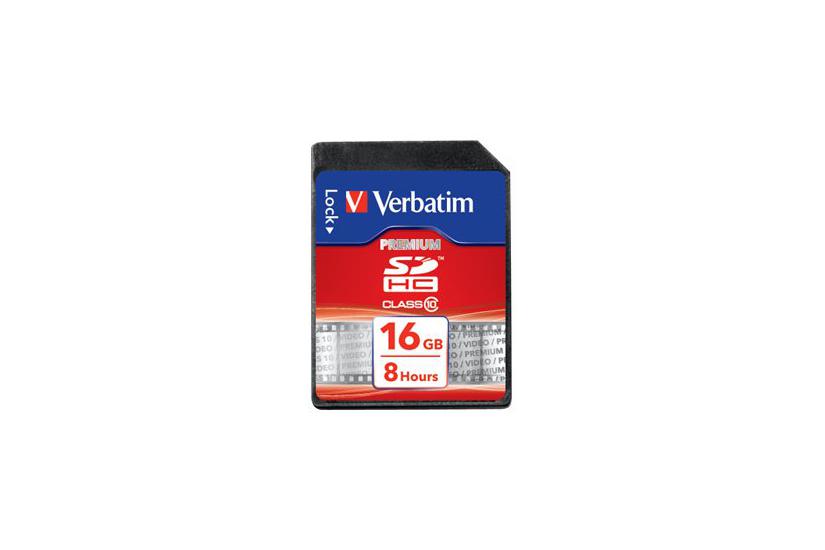 Verbatim Flashhukommelseskort 16 Gb Sdhc