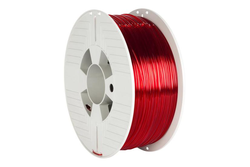 Verbatim Gennemsigtig Rød Petg Filament