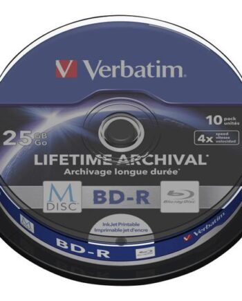 Verbatim  -disc Bd-    10 25 Gb Lagringsmedie
