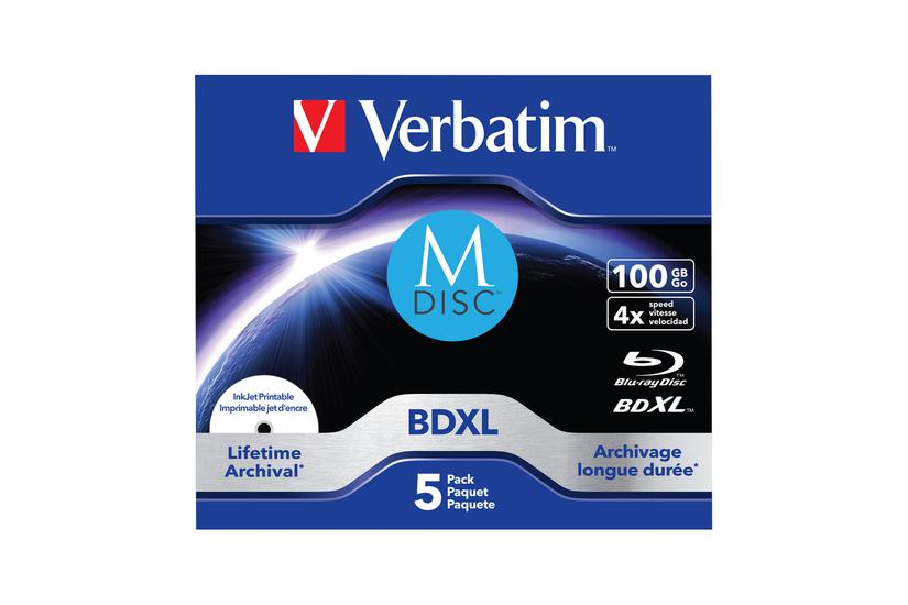 Verbatim -disc Bd- 100 Gb Lagringsmedie