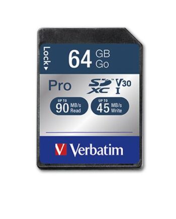 Verbatim Pro Flashhukommelseskort 64 Gb Sdxc Uhs-