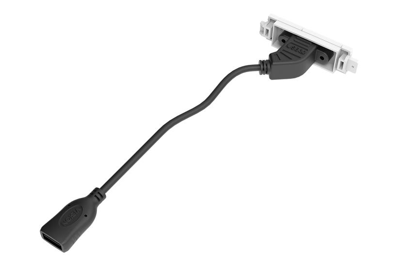 Vision Techconnect Usb- Module Modulær Facilitet Plade Snape-in