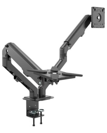 Vision Vfm-dad   Monteringssæt Justerbar Arm For   Lcd-display Eller Lcd-display Og Notebook Tablet Mat Sort