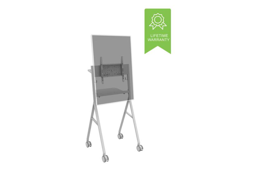 Vision Vfm-f10 Vogn Med Hjul For Fladt Panel Off-white