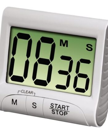 Xavax Countdown æggeur Hvid Sølv