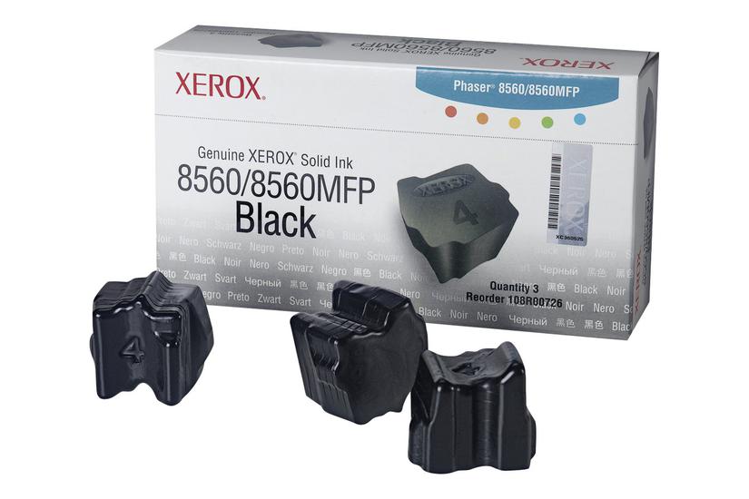 Xerox Phaser 8560mfp Pakker Sort Original Fast Blæk