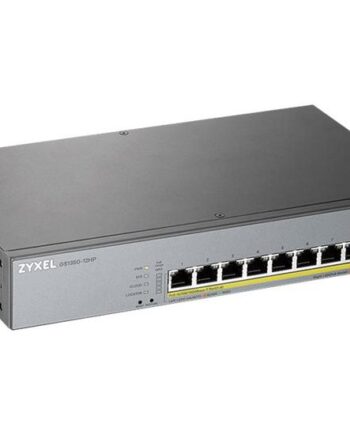 Zyxel Gs1350-12hp Switch   Porte Smart Monterbar På Stativ