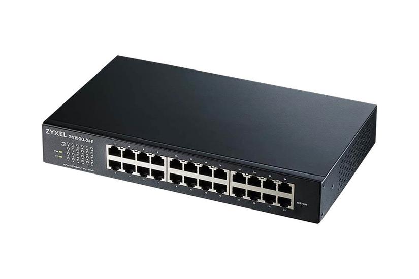 Zyxel Gs1900 Series Gs1900-24e Switch 24 Porte Smart Monterbar På Stativ