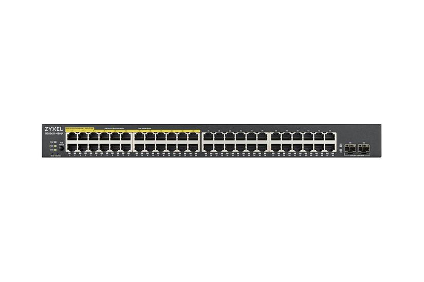 Zyxel Gs1900 Series Gs1900-48hpv2 Switch 48 Porte Smart Monterbar På Stativ