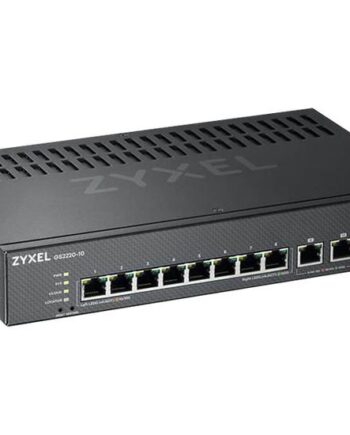 Zyxel Gs2220-10 Switch   Porte Administreret Monterbar På Stativ