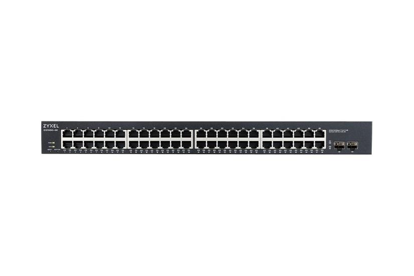 Zyxel Gs1900-48 Switch 48 Porte Smart Monterbar På Stativ