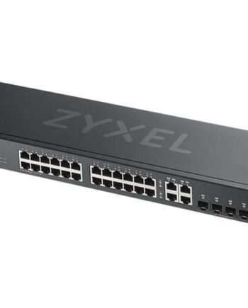 Zyxel Gs1920-24v2 Switch 24 Porte Smart Monterbar På Stativ