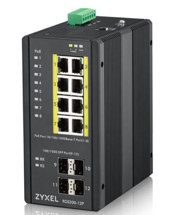 Zyxel Rgs200-12p Switch 12 Porte Administreret Monterbar På Stativ