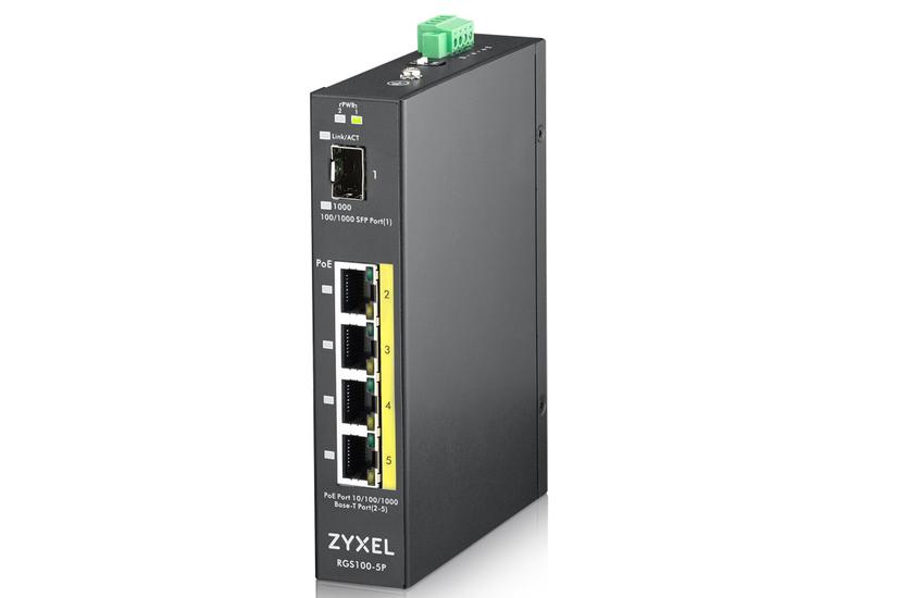 Zyxel Rgs100-5p Switch Porte Ikke Administreret Monterbar På Stativ