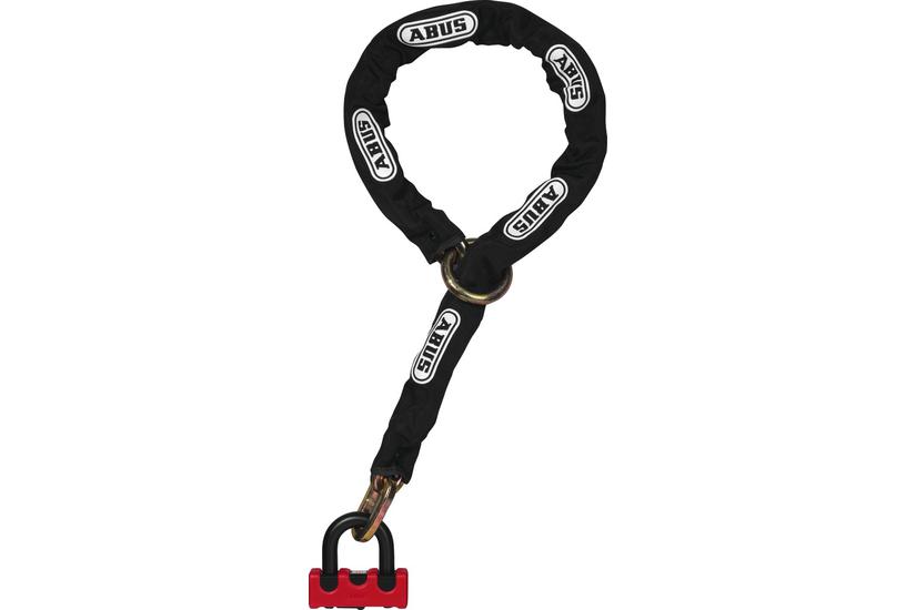 Abus 59715 Cykellås Sort Rød 1200 Mm Kædelås