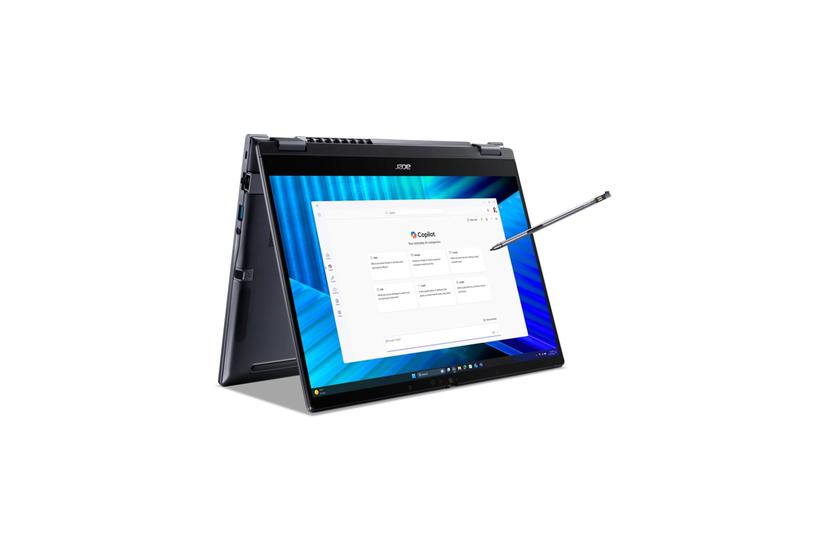 Acer Travelmate P4 Spin 14 Tmp414rn-55-tco Bærbar Pc Intel Core Ultra Serie 225u Ghz 16 Gb Ddr5 512 Gb Ssd Pcie Nvm Express Nvme Quad-level Cell Qlc Micron 14 Ips