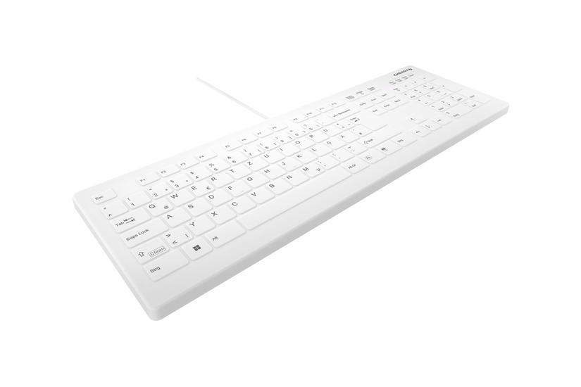 Active Key Ak-c8112 Tastatur Medicinsk 100 Full Size Qwertz Tysk Hvid Indgangsudstyr