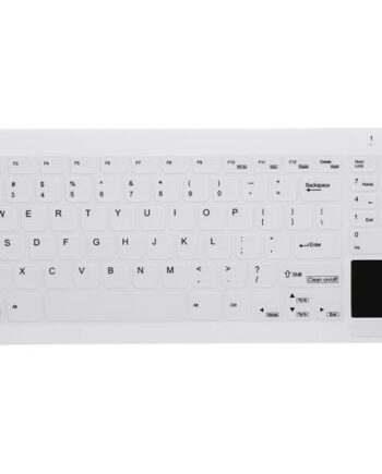 Active Key Medicalkey Ak-c7412f Tastatur Compact Med Touchpad Qwerty Pan Nordic Hvid Indgangsudstyr