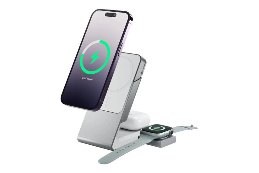 Alogic Matrix Trådløs Opladningsstander - - Magnetisk Ac-strømadapter Magnetisk 24 Pin Usb- 15 Watt