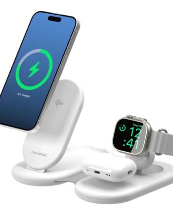Alogic Packaway Trådløs Opladningsstander  -in-   Qi2 15 Watt