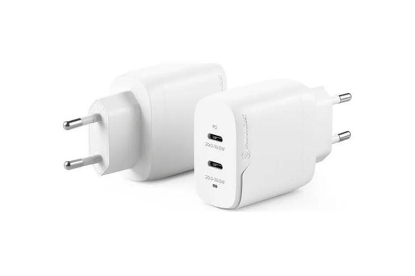 Alogic Rapid Power Strømforsyningsadapter Gan 24 Pin Usb- 40 Watt
