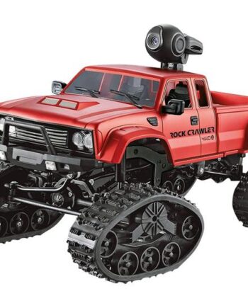 Amewi Rock Crawler Pickup Truck Fpv Med Hjul Og Kæder 4wd Rtr Fjernstyret Lastbil