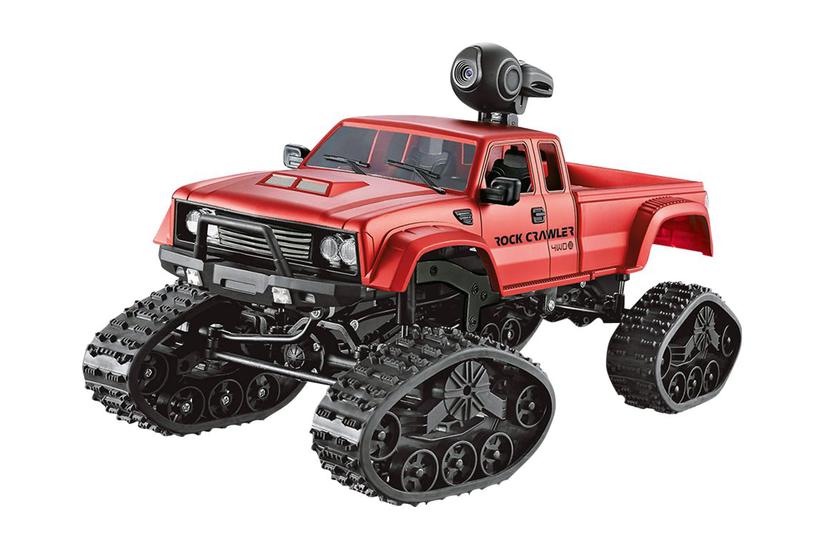 Amewi Rock Crawler Pickup Truck Fpv Med Hjul Og Kæder 4wd Rtr Fjernstyret Lastbil