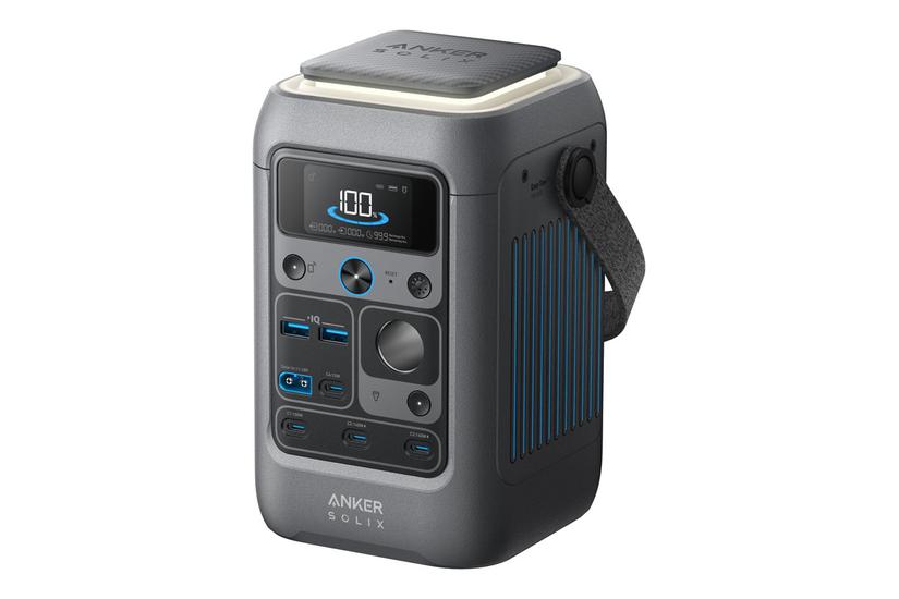 Anker Solix C300x Dc Transportabel Strømstation 300 Watt Lifepo4 90000 Mah 288 Wh