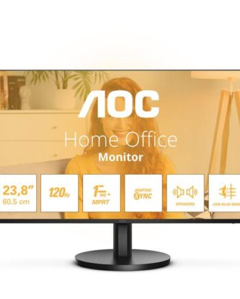 Aoc Basic-line 24b3qa2 Skærm Wled 24 Quot  Ips 4ms 1ms Full Hd 1920x1080 Ved 120hz