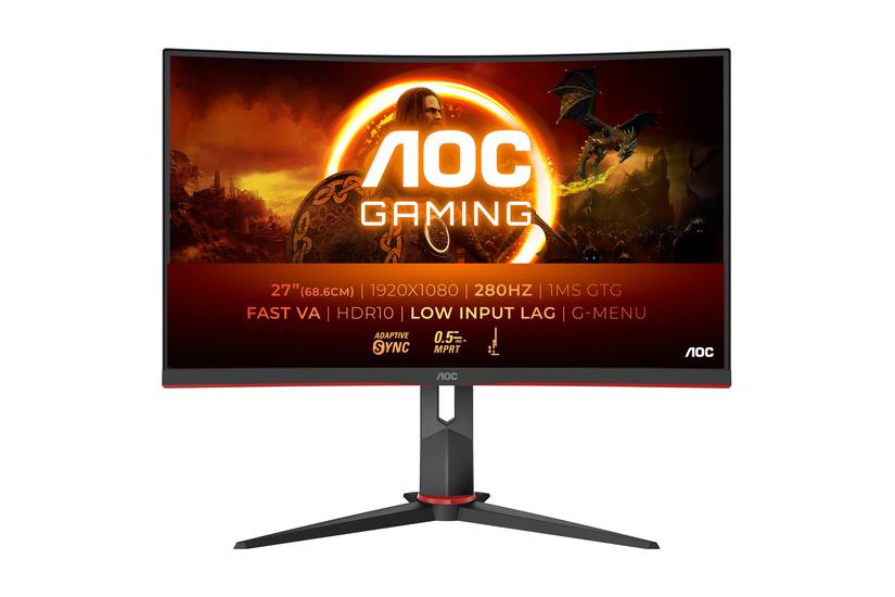 Aoc Gaming C27g2z3 Bk Skærm Wled 27 Quot Fast Va 5ms 1ms Full Hd 1920x1080