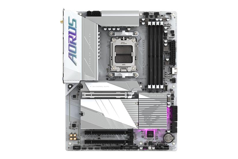 Aorus B650e Elite Ax Ice Bundkort Atx Socket Am5 Amd B650