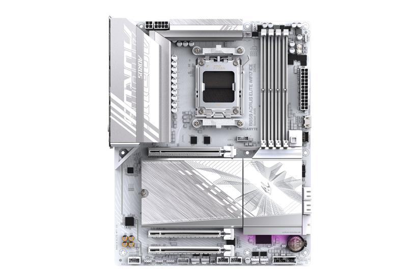 Aorus B850 Elite Wifi7 Ice Bundkort Atx Socket Am5 Amd B850
