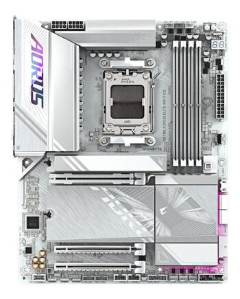 Aorus X870e Elite Wifi7 Ice Bundkort Atx Socket Am5 Amd X870e