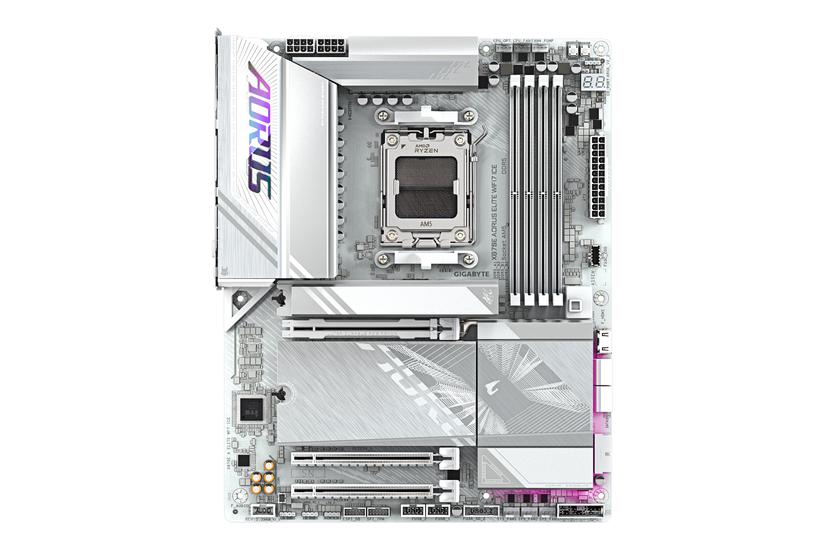 Aorus X870e Elite Wifi7 Ice Bundkort Atx Socket Am5 Amd X870e