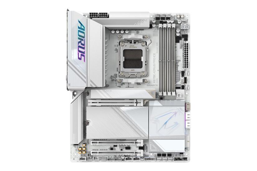 Aorus X870e Pro Ice Bundkort Atx Socket Am5 Amd X870e