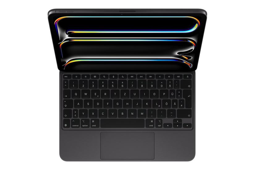 Apple Magic Keyboard Tastatur Og Folio-kasse Med Trackpad Qwertz Tysk Sort Indgangsudstyr