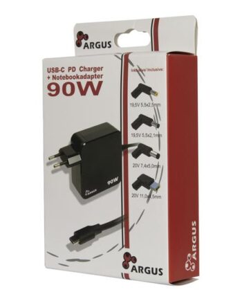 Argus Strømforsyningsadapter 24 Pin Usb-  90 Watt