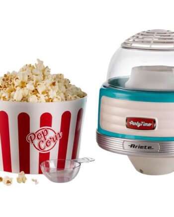 Ariete Party Time 2957 Pop Corn   Popcorn-maskine Lyseblå