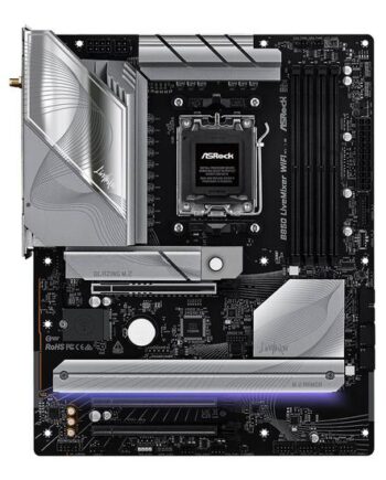 Asrock B850 Livemixer Wifi Bundkort Atx Socket Am5 Amd B850