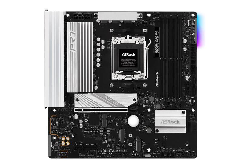 Asrock B850m Pro Rs Bundkort Micro Atx Socket Am5 Amd B850