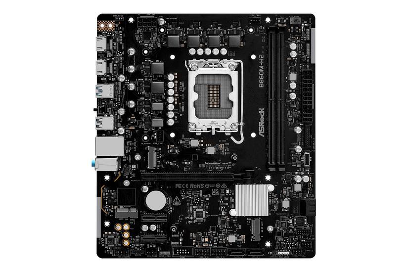 Asrock B860m-h2 Bundkort Micro Atx Lga1851 Sokkel B860