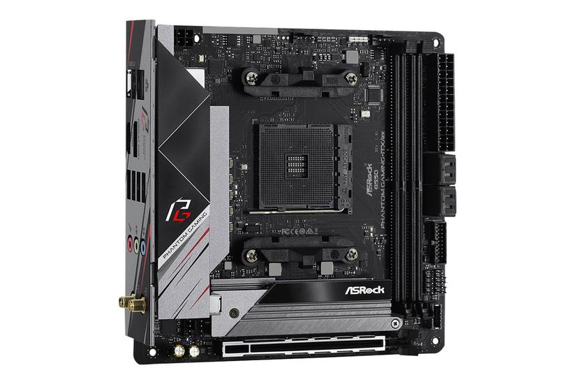 Asrock B550 Phantom Gaming-itx Ax Bundkort Mini Itx Socket Am4 Amd B550