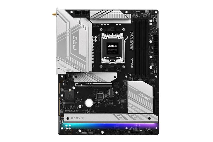 Asrock B850 Pro Rs Wifi Bundkort Atx Socket Am5 Amd B850