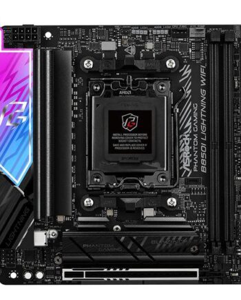 Asrock Phantom Gaming B850i Lightning Wifi Bundkort Mini Itx Socket Am5 Amd B850
